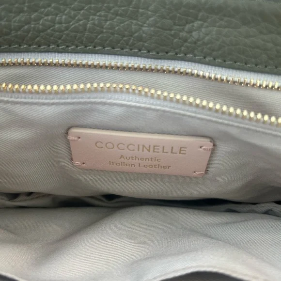 Coccinelle Suede + Leather 2 Way Bag - Picture 8 of 16